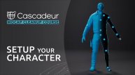 Подготовка персонажа к анимации | Настройка сцены в Cascadeur