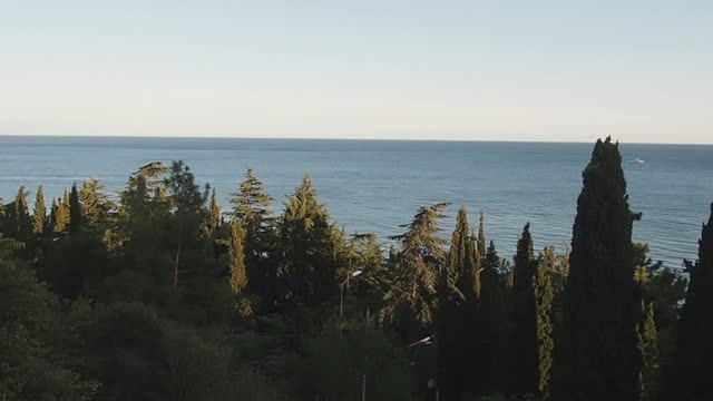 Квартиры в частном секторе Ялты (два разных двора).