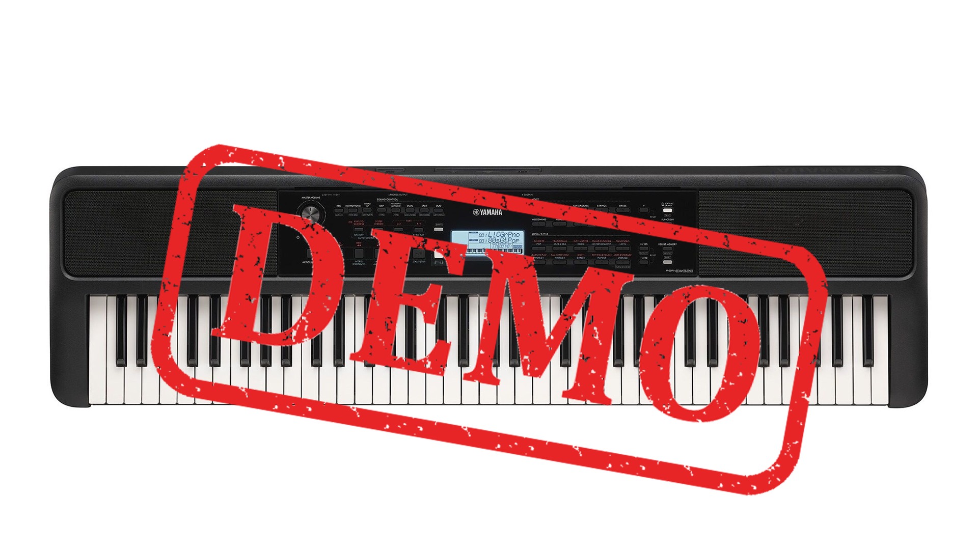 Синтезатор YAMAHA PSR-EW320 - демонстрация звучания