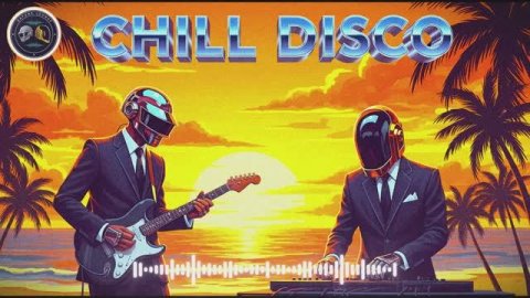 🌴 DAFT_PUNK – Sunset Horizon Funk & Tropical Chill Disco Waves ☀️🎸