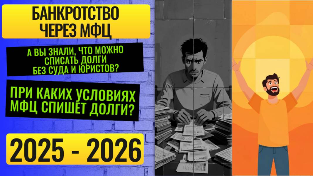 Шокирующая правда о банкротстве 2025-2026: как законно списать до 1 000 000 долгов