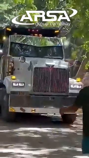 Дорога к выгрузке