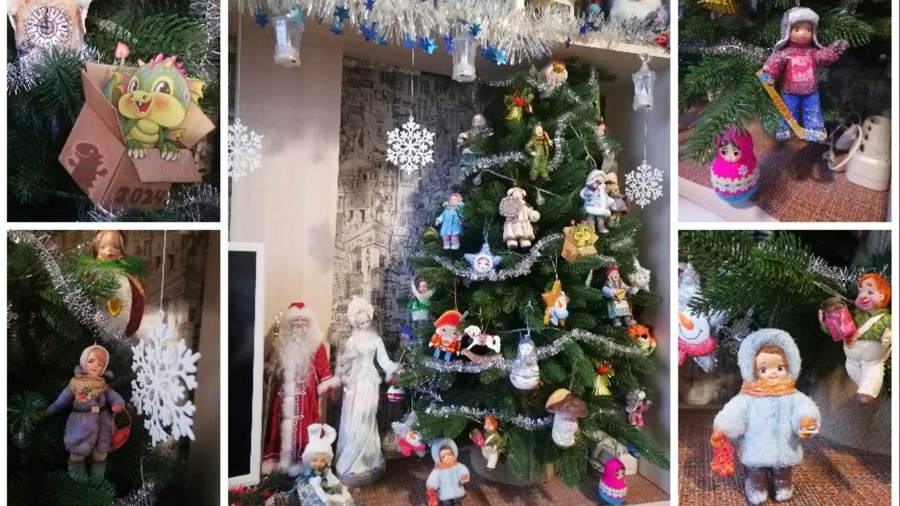 Домашняя елочка