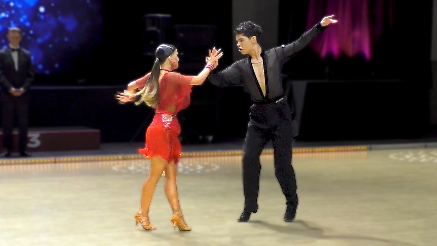 Молодежь-2 La Open: ча-ча-ча, самба румба, пасодобль, джайв. Kinezis Cup 2025 / бальные танцы