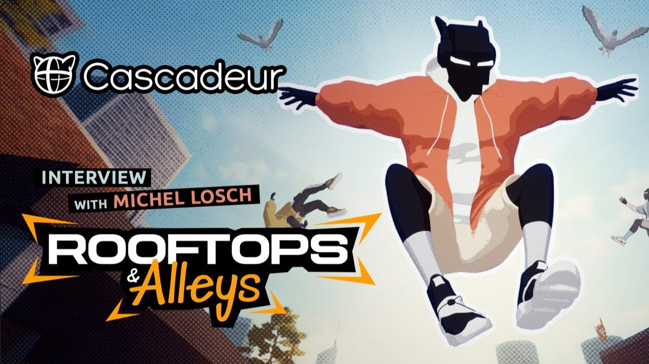 Анимация "по крышам" своими руками в Cascadeur | История инди-игры от одного разработчика