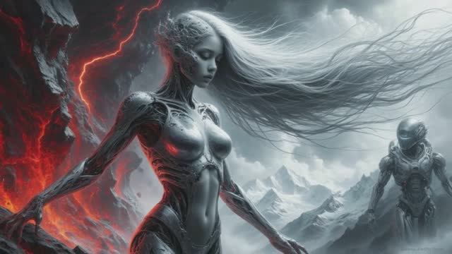 ИИ написал песню: «ИСКРЫ В ПУСТОТЕ» - 4[death]