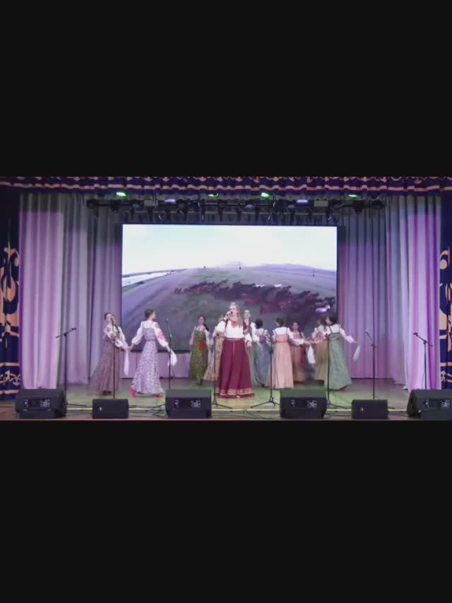 Ольга Челмакина и хореографический коллектив "ПроДвижение"  "Гляжу в озера синие"