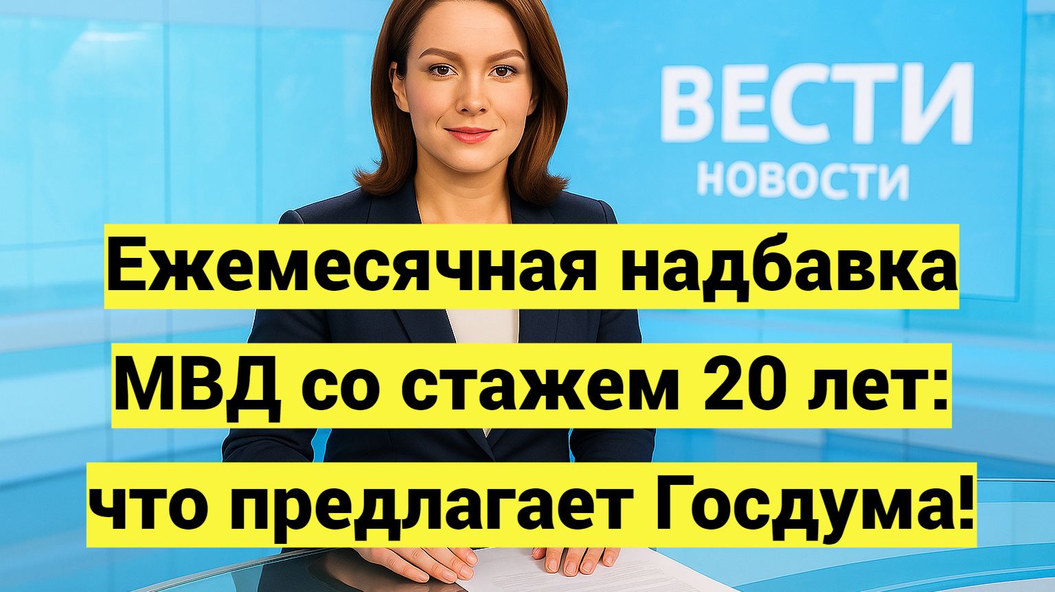 Ежемесячная надбавка МВД со стажем 20 лет: что предлагает Госдума