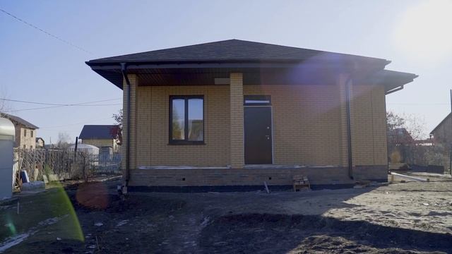 Строительство одноэтажного дома в пос. Ростовка