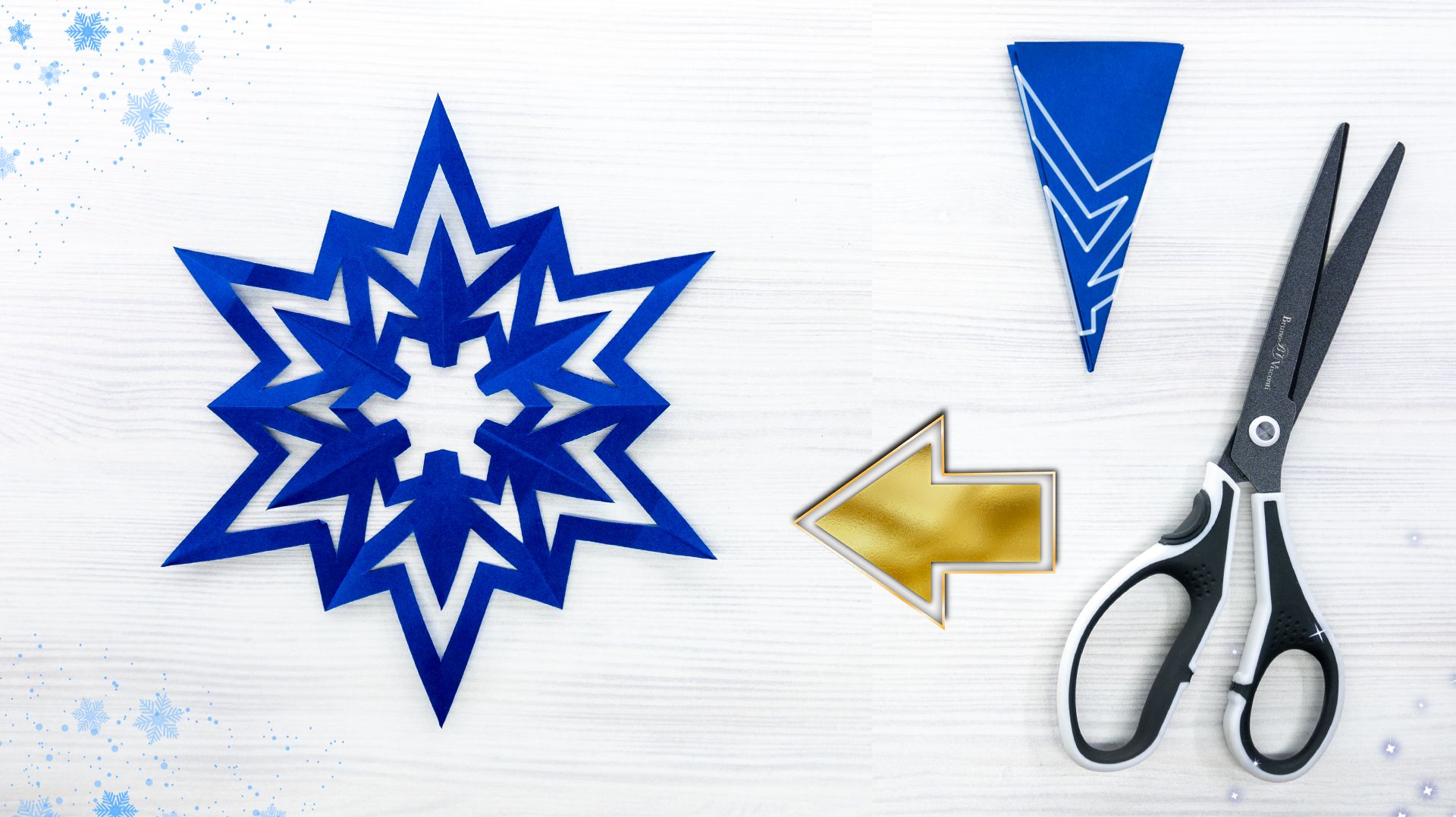 Зима своими руками — сделайте снежинку из бумаги своими руками