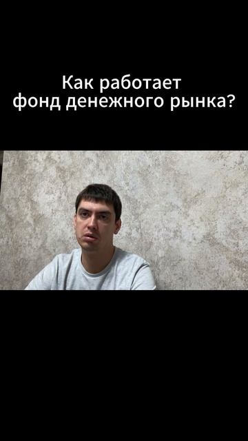 Как работает фонд денежного рынка?