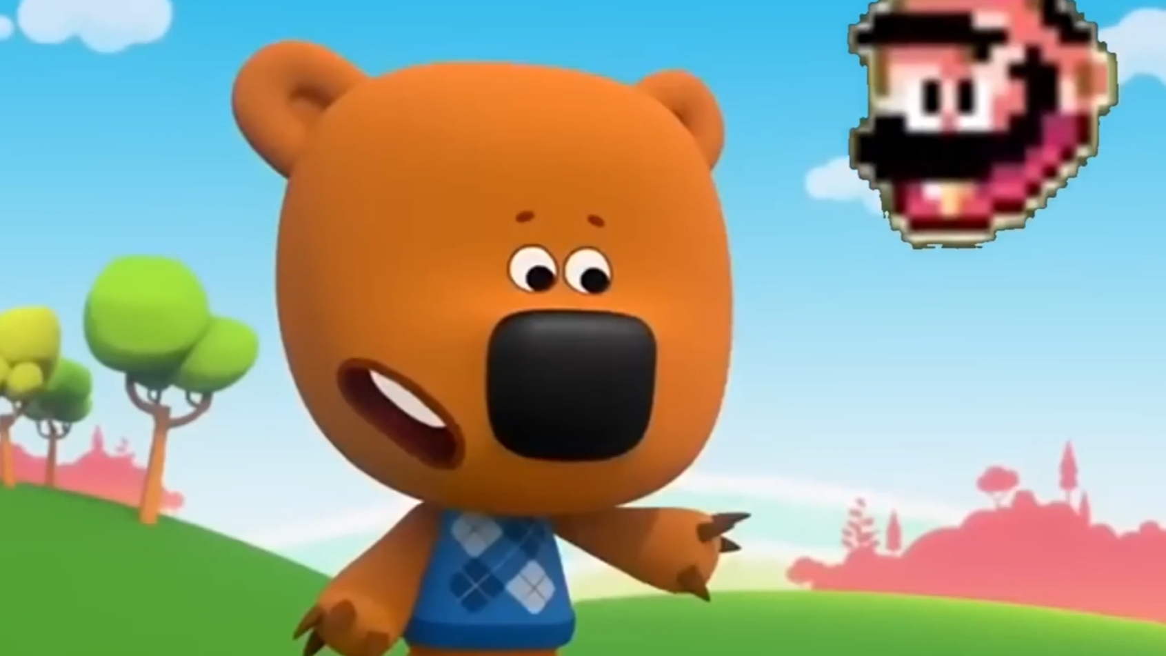 Super Mario World Kesha vs Mario