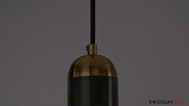 Подвесной светильник RARITY green brass