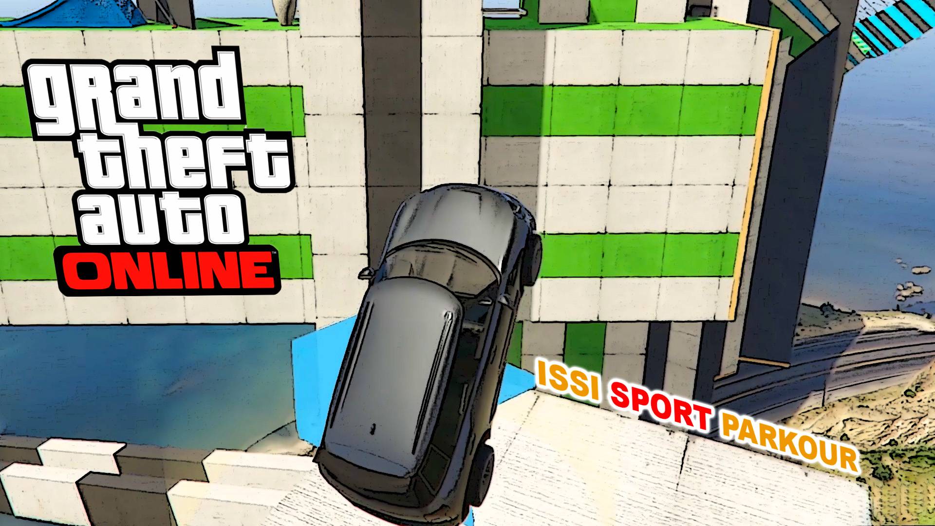 Issi Sport паркур в GTA V OnLine