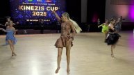 Самба, румба, джайв. Сеньоры Соло Леди (35+) - Latin (D) финал. Kinezis Cup 2025 / бальные танцы