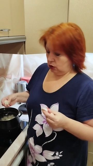 Варим пельмени!