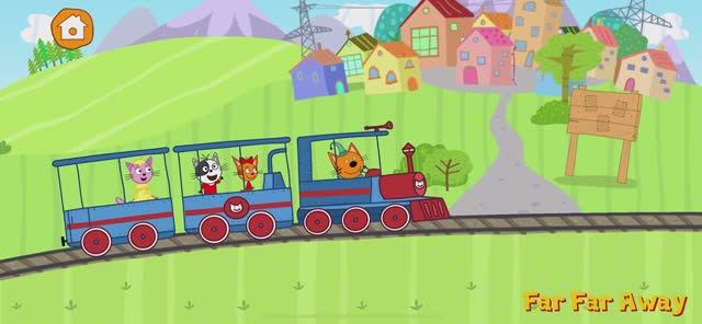 Три кота 😺 Едем на поезде 🚂 Цирк 🎪 Миу-Миу-Миу ☺️