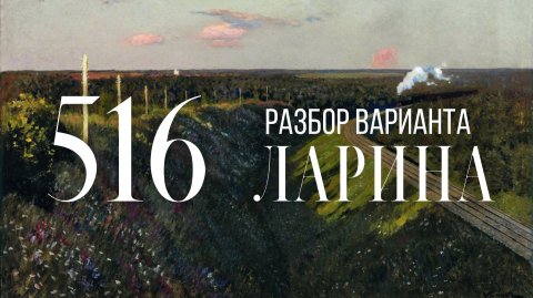 Разбор 516 варианта Ларина, 14, 17, 19 задания