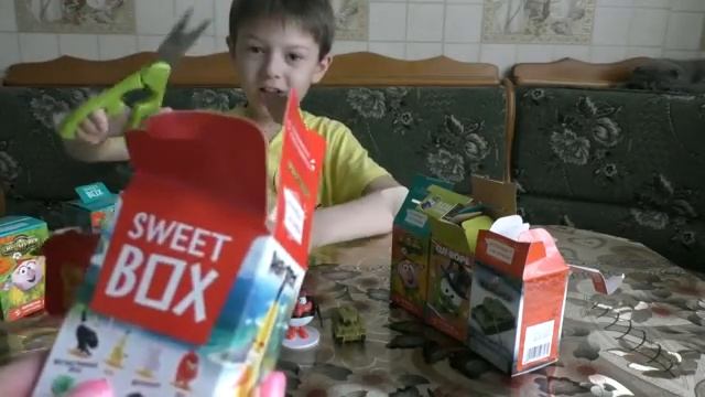 Sweet BOX Энгри бердс Смешарики Танки Ам Ням [get.gt]