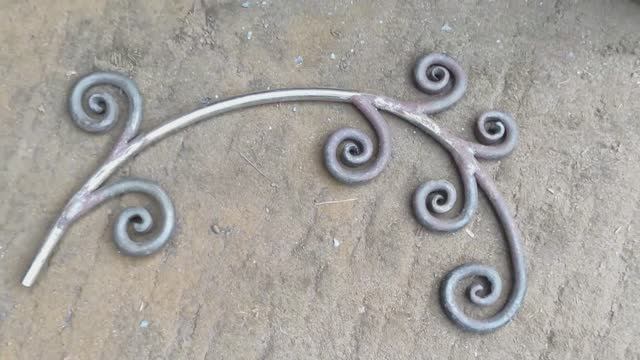 Изготовление кованых изделий.