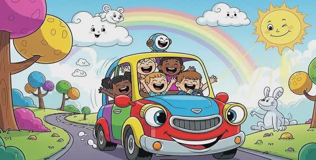 Морские машинки мультик