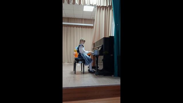 МБУ ДО «Славгородская ДШИ», Посунько Софья, 3 класс, преп. Ткачёва Е.А.