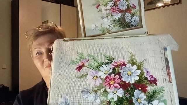 Вышивка готова! Хочется уже начать новую!