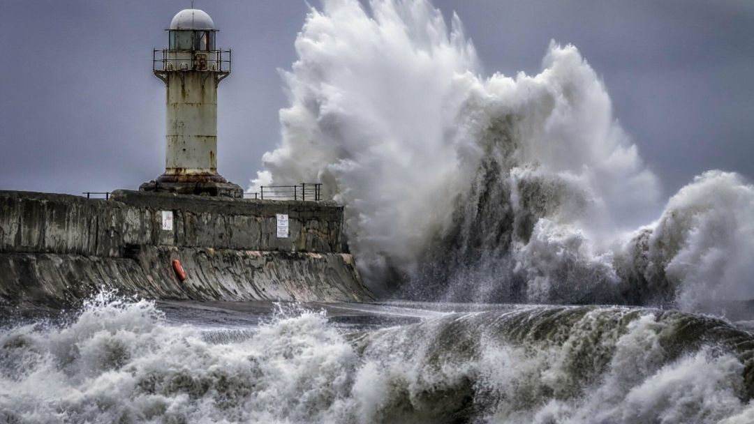 Шторм на острове Фукок Вьетнам