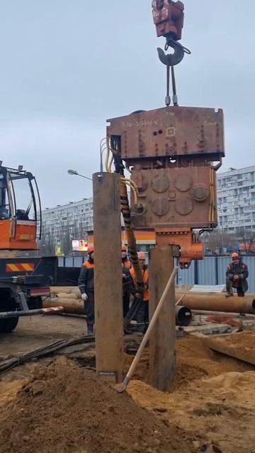 Строим станцию метро 📞 +7 (985) 185-77-77 Услуги бурения