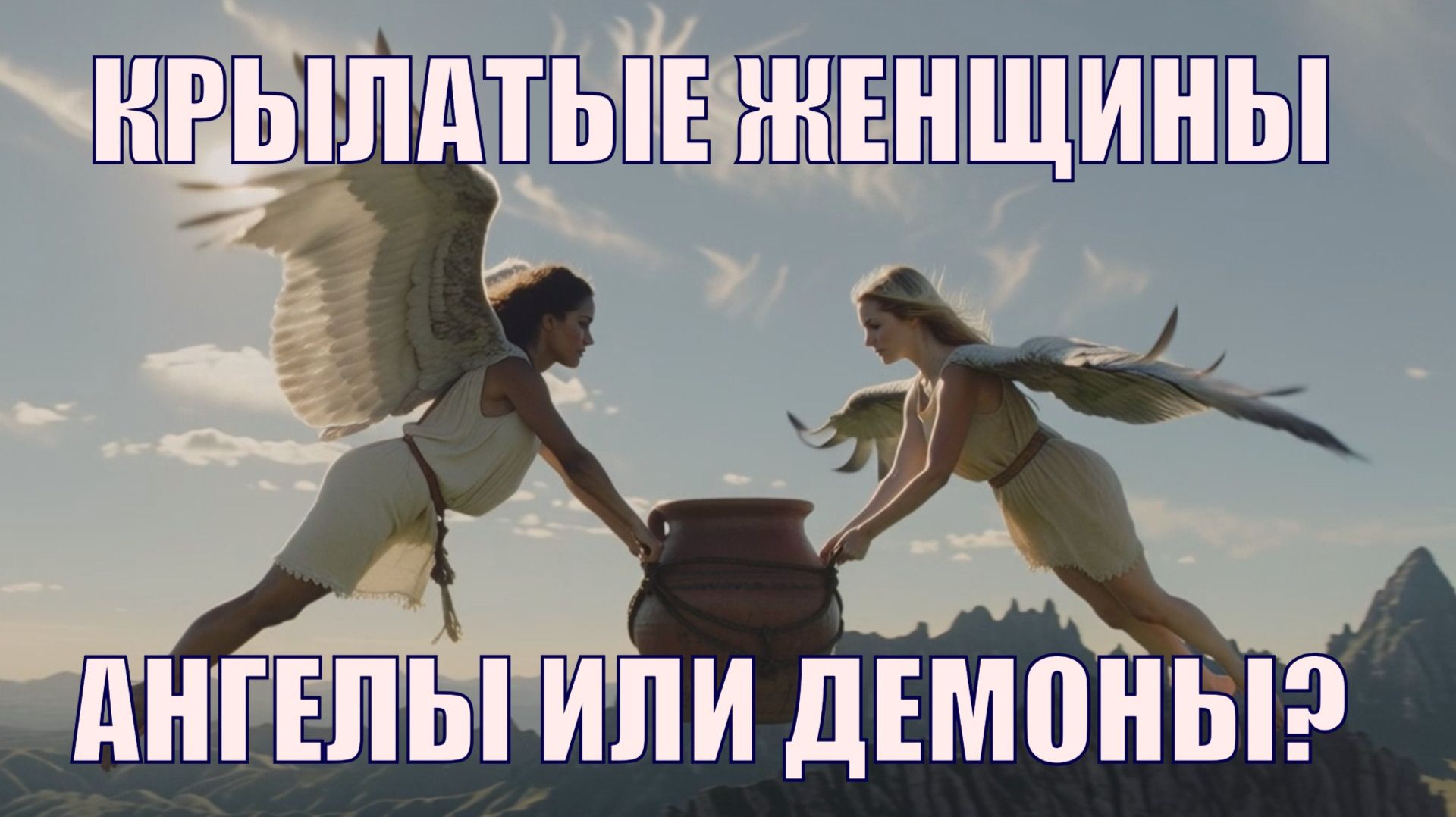 Крылатые женщины - ангелы или демоны?