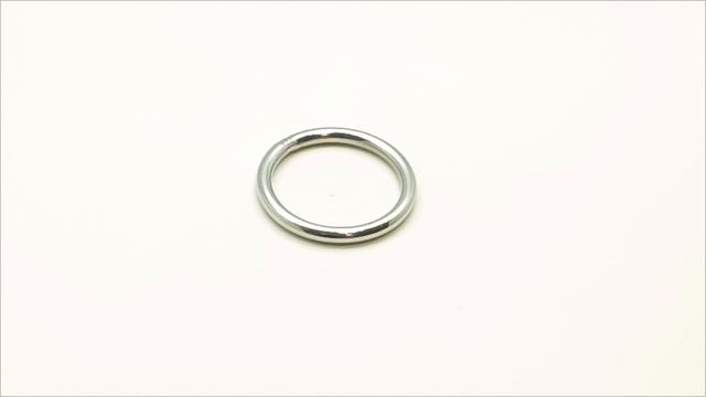 Кольцо сварное YF11603SS/30 D 4,0 NK (Цвет: никель) (Материал: нержавеющая сталь)