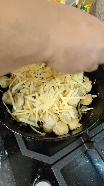 Жарим Пельмени на сковороде. пельмени