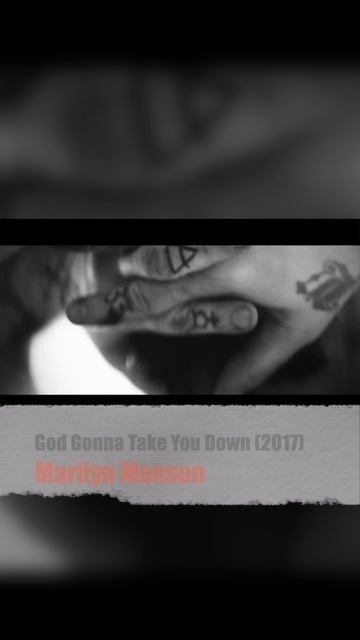 Эта песня Мерлин Мэнсона - кавер