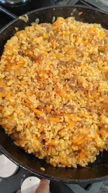 Турецкие рецепты. Булгур с тушонкой. рецепты