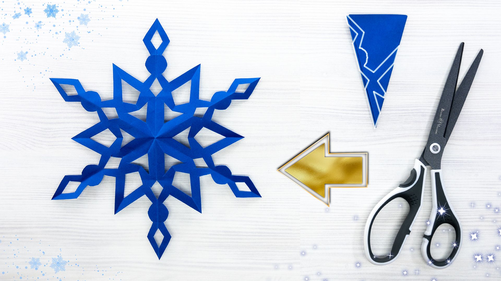 Идеальная снежинка ручной работы для праздничного украшения