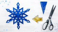 Идеальная снежинка ручной работы для праздничного украшения