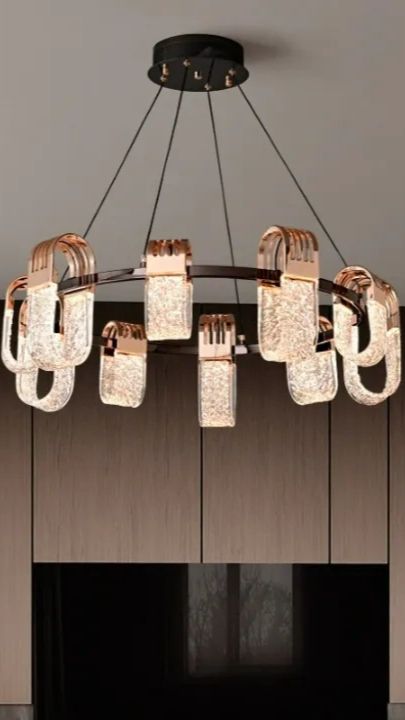 Кольцевые люстры и светильники JERALD RING