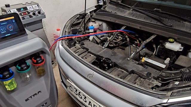 ✅️ BYD Yuan Plus ELECTRO 2023 25000км: заправка кондиционера