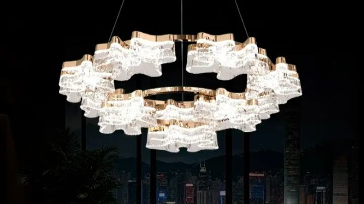 Кольцевые люстры и светильники DARREN RING