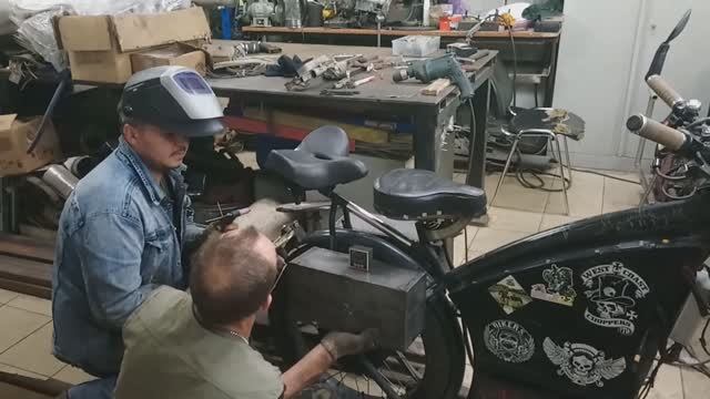 Электробайк Нирва Проект " Ящики". Апгрейд уровня Электростанция  10 кВт Ёмкости !!!