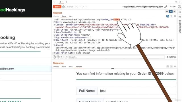 7. Broken Access Control in Booking Page