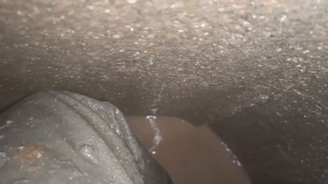 Ст. Лужок. Монолитный колодец разрывает , жижа стикает по стене. podkapaev.ru