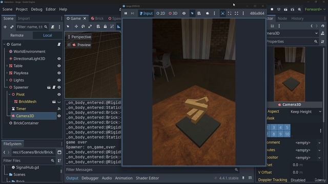 7 - Game 2 Jenga (sort of) - 19a - Camera