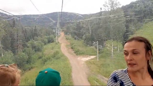 Шерегеш.Большое автопутешествие из Москвы до Владивостока с 4 маленькими детьми.