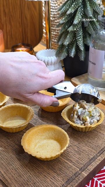 Тарталетки с необычной начинкой 🎄✨️❄️