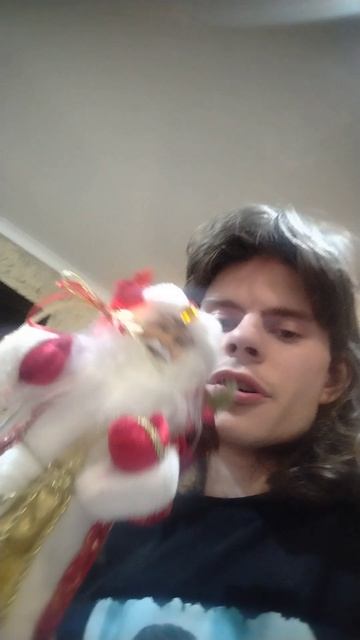 Я поздавляюдеда мороза с днем рождения