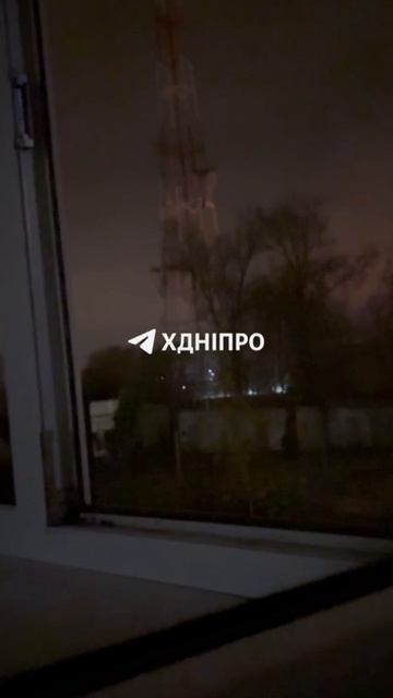 Ночная атака БПЛА В Днепропетровске