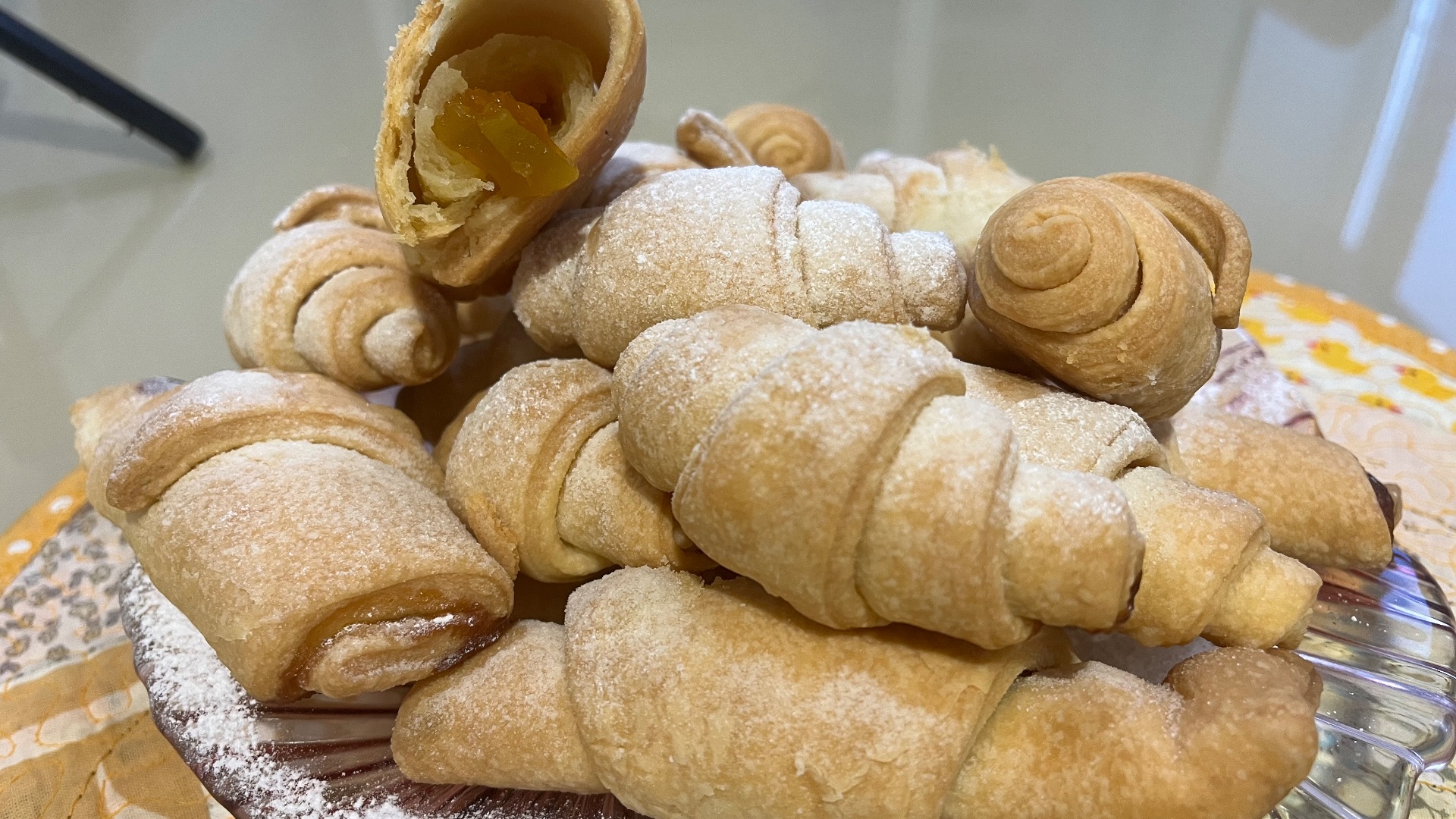 ТВОРОЖНЫЕ РОГАЛИКИ✅СЫР С ПАЖИТНИКОМ 👍/жизнь здесь и сейчас ❤️❤️❤️