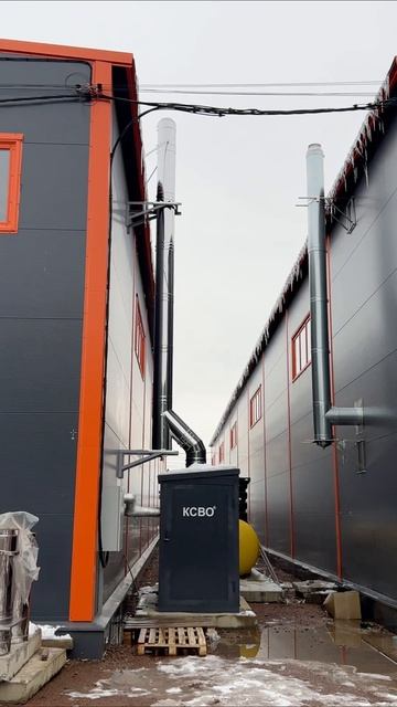 Монтаж дымохода