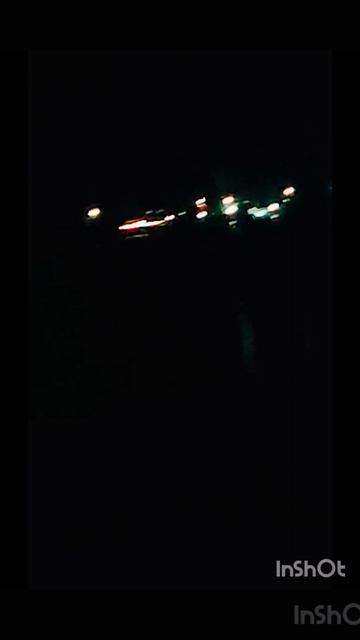 Вечерние огни на водохранилище. Моя пробежка в парке.